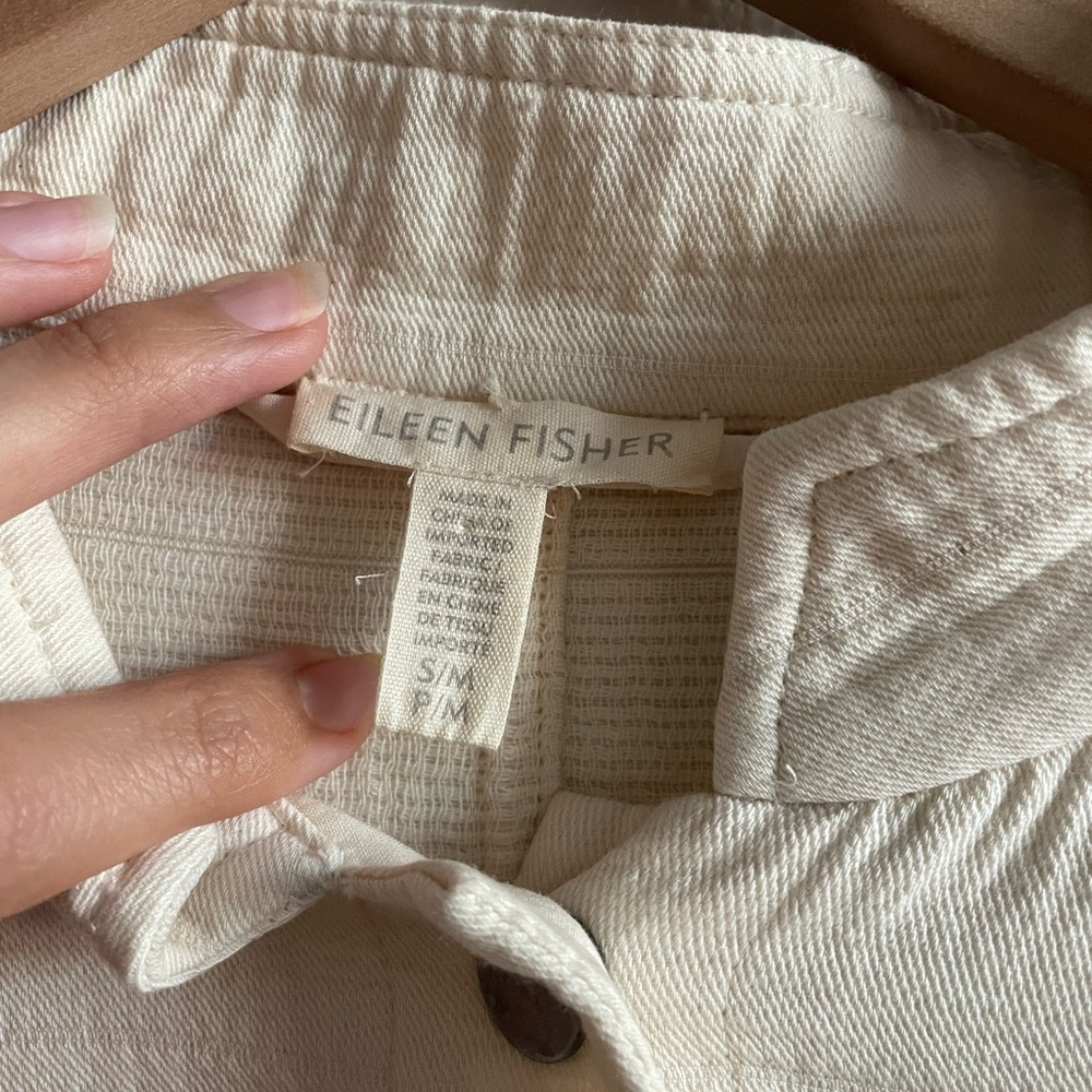 EILEEN FISHER Mock Neck Jacket - Picture 2 of 8